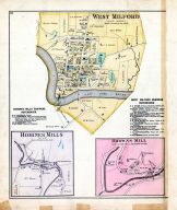 West Milford, Romines Mills, Browns Mill, Harrison County 1886